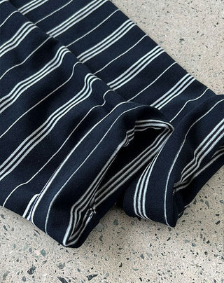 striped bottoming shirt