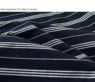 striped bottoming shirt