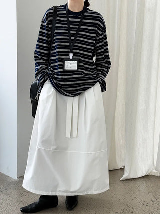 striped bottoming shirt