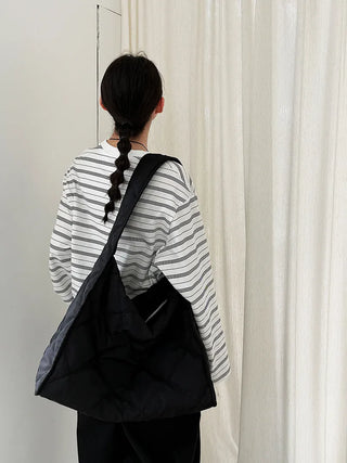 striped bottoming shirt