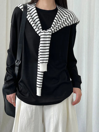 Tencel bottoming shirt