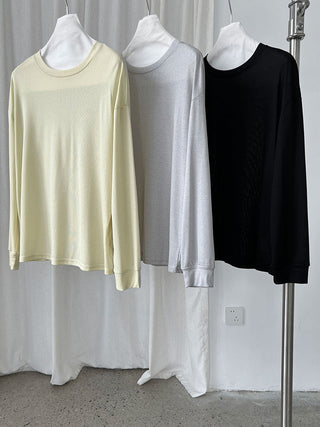 Tencel bottoming shirt