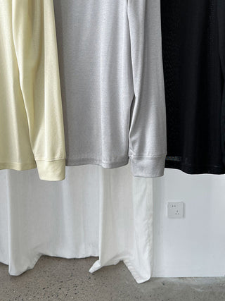 Tencel bottoming shirt