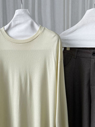 Tencel bottoming shirt
