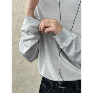 Tencel bottoming shirt