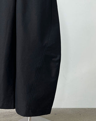 pleated wide pants