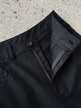 pleated wide pants