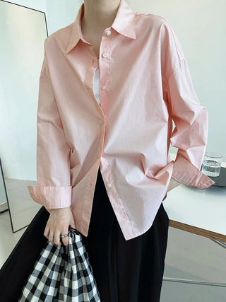 solid color shirt