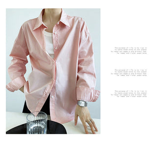 solid color shirt