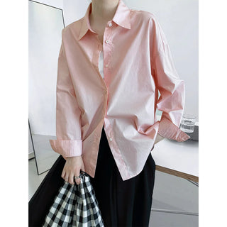 solid color shirt