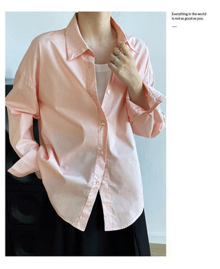solid color shirt