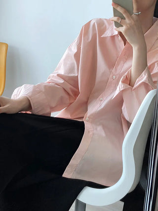 solid color shirt