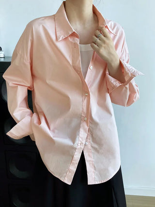 solid color shirt