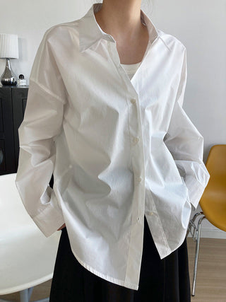 solid color shirt