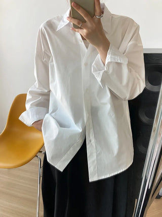 solid color shirt