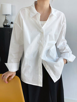 solid color shirt