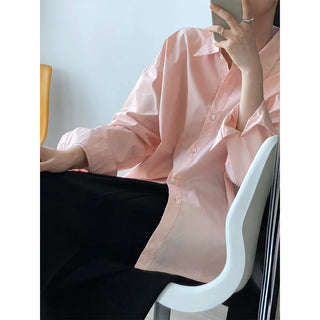 solid color shirt