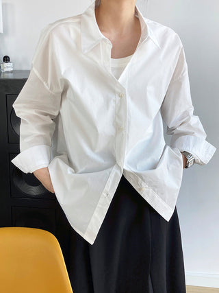 solid color shirt