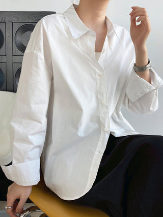 solid color shirt