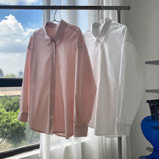 solid color shirt