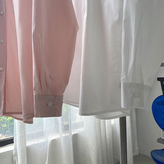 solid color shirt
