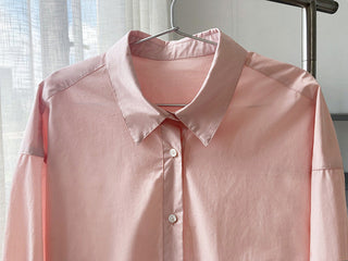 solid color shirt