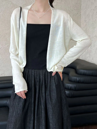 knit cardigan