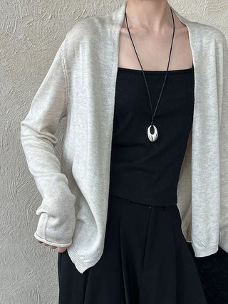 knit cardigan
