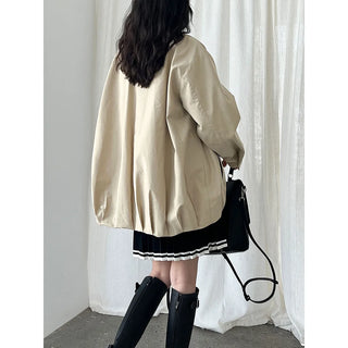 cocoon shaped jacket