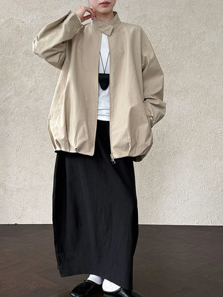 cocoon shaped jacket