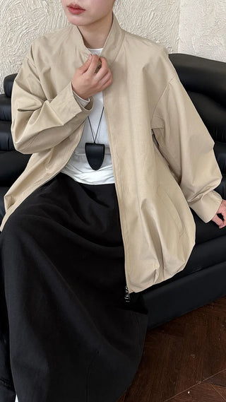 cocoon shaped jacket