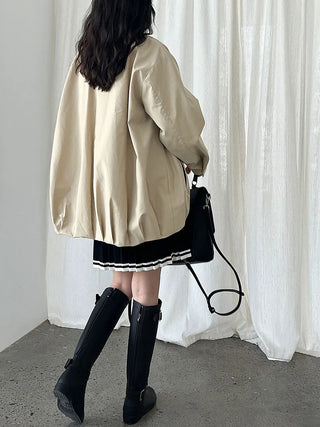 cocoon shaped jacket