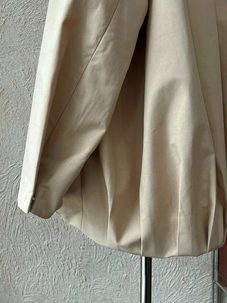cocoon shaped jacket