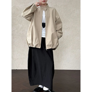 cocoon shaped jacket