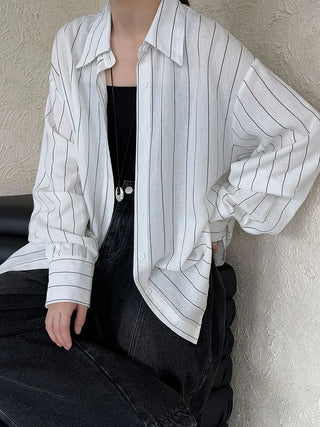 striped linen shirt