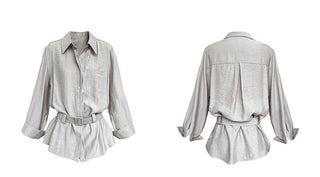 belted cardigan