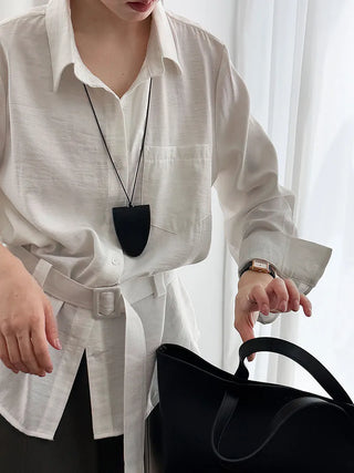 belted cardigan