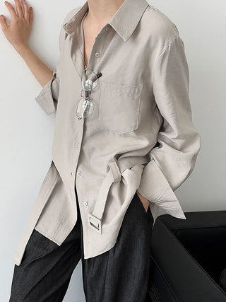 belted cardigan