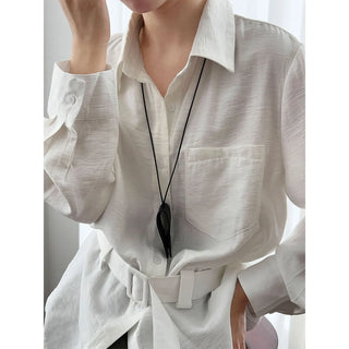 belted cardigan