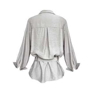 belted cardigan