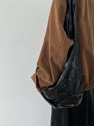 suede lapel jacket