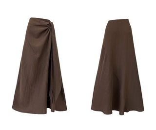 lace-up skirt