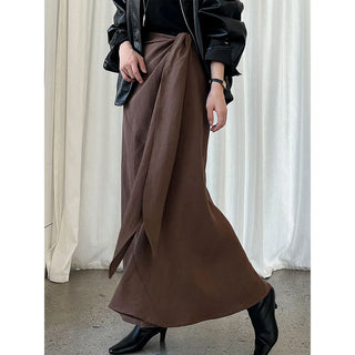 lace-up skirt