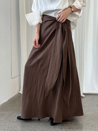 lace-up skirt