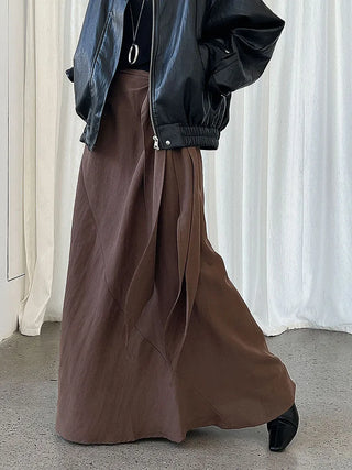 lace-up skirt