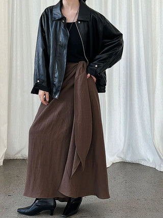 lace-up skirt