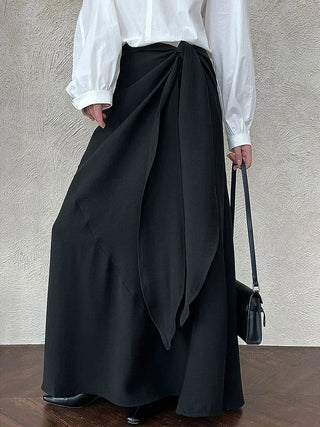 lace-up skirt