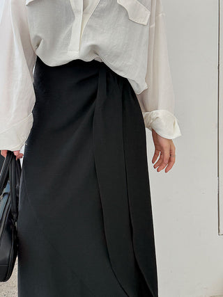 lace-up skirt