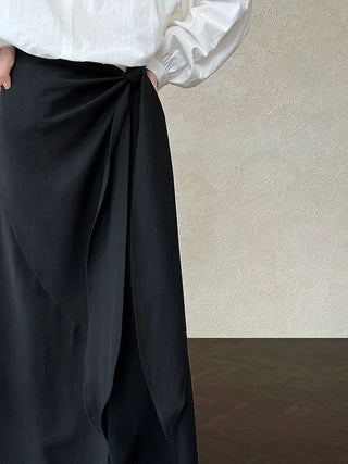 lace-up skirt