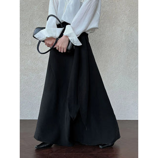 lace-up skirt